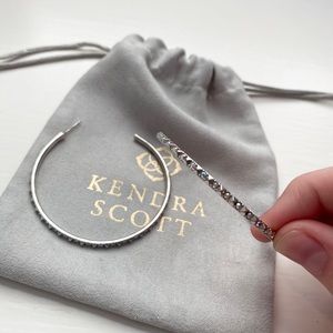 KENDRA SCOTT HOOP EARRINGS